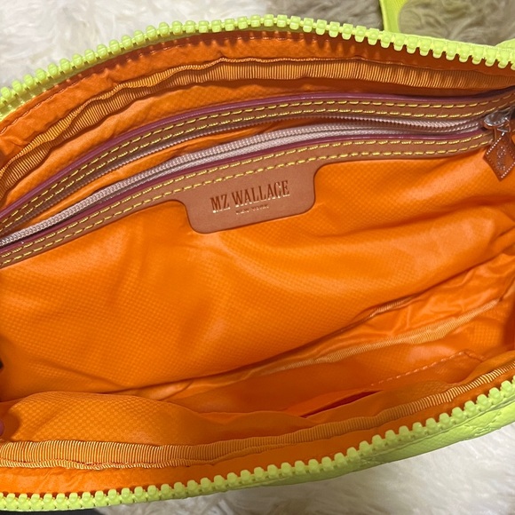 MZ Wallace Large Neon Yellow Quilted Belt Bag - Picture 2 of 2